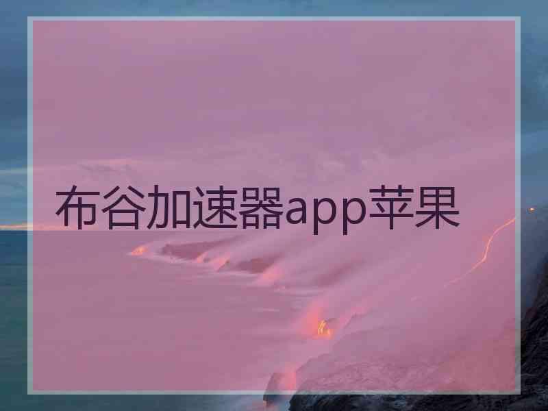 布谷加速器app苹果