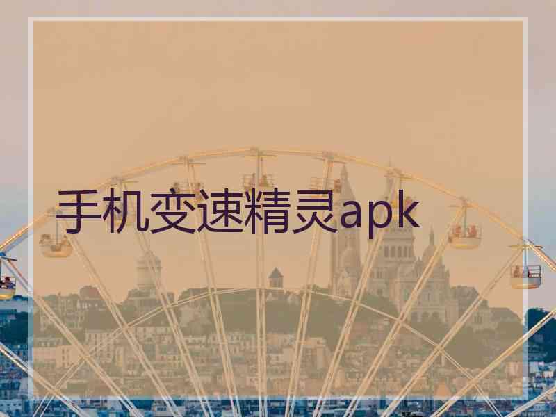 手机变速精灵apk